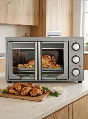 Horno Con Freidora De Aire Oster® De 42 Litros, Puertas