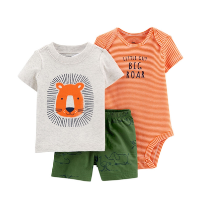 Imagen 1 del producto Set 3 Piezas Bebé Niño Tedmimak Pequeño León