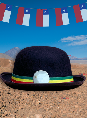 Sombrero Nortino Negro Niño Fiestas Patrias Baile Nortino