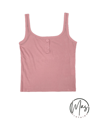 Imagen 2 del producto Pack 3 Poleras Mujer Sin Mangas Con Botones Algodón Colores Surtidos