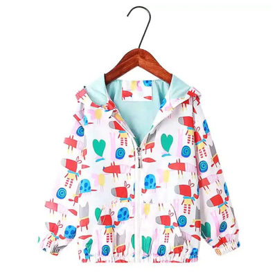 Imagen 2 del producto Chaqueta Cortaviento Impermeable Niña y Bebé Jump Kids SURTIDO