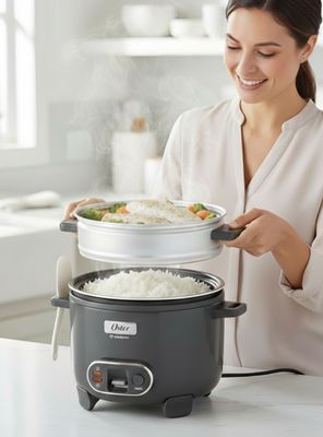 Oster Arrocera 3En1,Recubrimiento Antiadherente 1,8L Oster