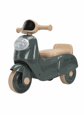 Scooter Moto Infantil con Luz y Sonido Niño Niña Gris de 1 a 5 años