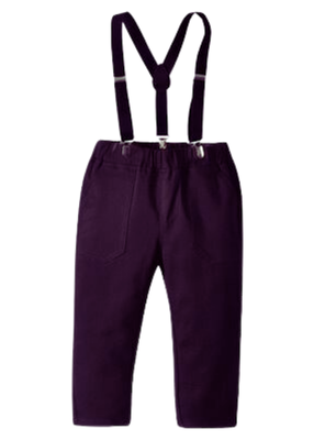 Imagen 2 del producto Conjunto de Vestir con Pantalón y Tirantes Bebé Niño 6 meses a 3 años