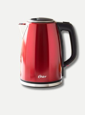 Imagen 1 del producto Hervidor eléctrico Oster® acero inoxidable 1.7 lt BVSTKT673CR de Color Rojo
