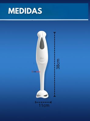 Imagen 2 del producto Batidora de inmersión Oster® con vaso 2609 de Color Blanco