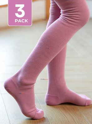 Pack 3 Pantys Primera Capa Unicolor Surtido Ballerina Niña