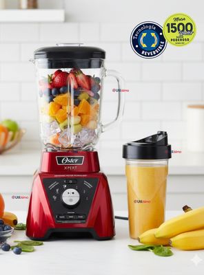 Imagen 1 del producto Licuadora Xpert Series™ roja con control de textura Blend N Go BLST3BRPG