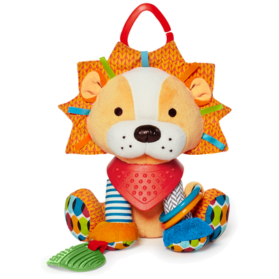 Sonajero Mordedor Leon Peluche Sensorial