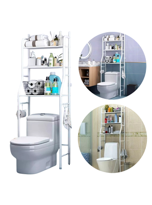 Imagen 1 del producto Organizador Estante Baño Armable Fácil 3 Niveles