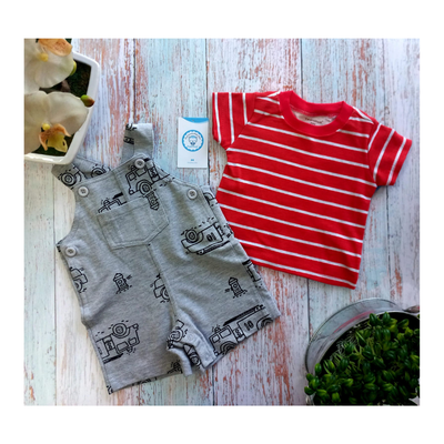 Imagen 2 del producto Set 2 Piezas Jardinera Bombero Tedmimak