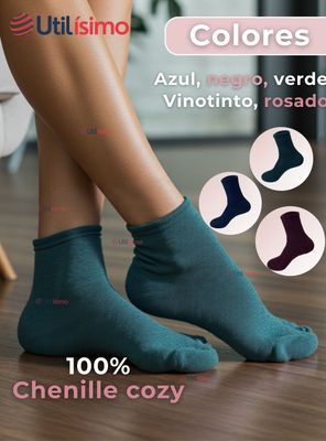 Imagen 2 del producto Pack 12 Calcetines Térmicos Y Extra Suaves Chenille Cozy Mujer Surtido