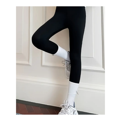 Imagen 2 del producto Calza Lycra Frizada Niña Negro Jump Kids