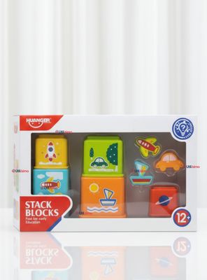 Imagen 1 del producto Juego Didáctico Bebé Apilable Torre Con Figuras para Niña y Niño