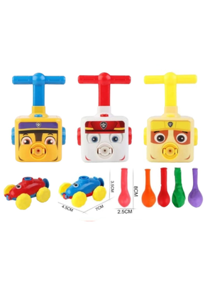Imagen 2 del producto Bombín Lanzador Autos y Globos Paw Patrol Inflador Niño Niña