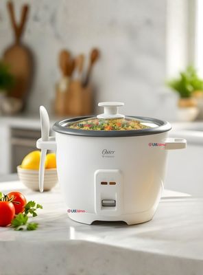 Arrocera Oster de 7 Tazas, con DiamondForce, CKSTRCB7DFWHT