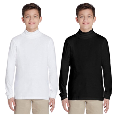 Pack 2 Camisetas Polera Beatle Algodón Niño Primera Capa