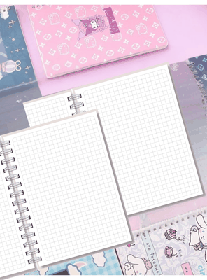 Imagen 2 del producto Cuadernos Universitarios Kuromi Marca Pro Arte Diseños Surtidos 100 Hojas (1 Unidad)