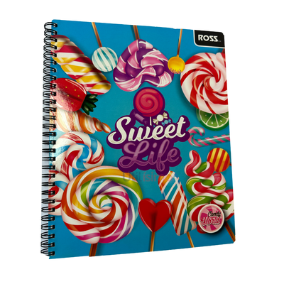 Pack 1 Cuaderno Dulces Matemática 7MM 100 hojas