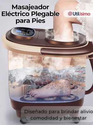 Imagen 2 del producto Masajeador Spa Eléctrico para Pies con Pantalla LCD Higiene Personal