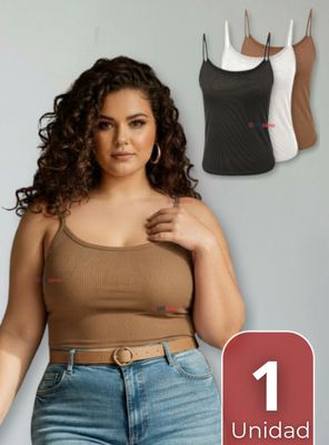 Imagen 1 del producto Polera Camiseta Pabilo Básica Lisa de Algodón Mujer Colores Surtidos