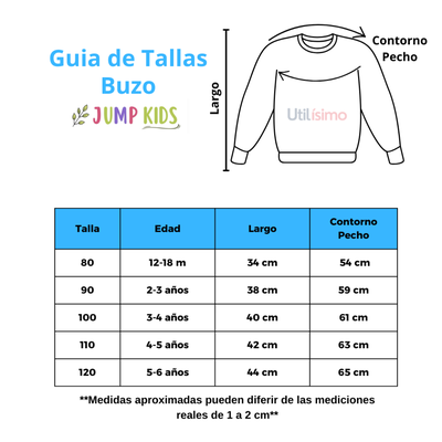 Imagen 2 del producto Set Invierno 2 Piezas Buzo Unisex Gato Marrón Oscuro Jump Kids