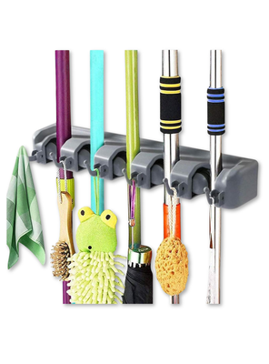 Soporte Colgador Organizador Escobas Multiuso