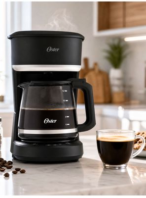 Cafetera De Goteo Oster® De 12 Tazas, Programable,Filtro