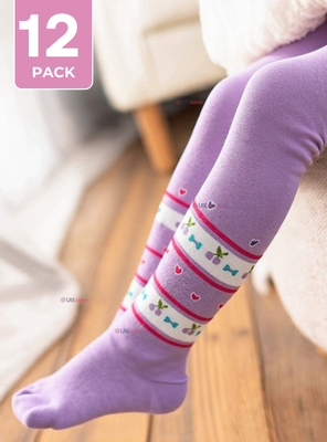 Imagen 1 del producto Pack 12 Pantys Primera Capa Diseños Surtidos Ballerina Niña