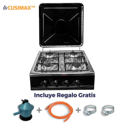 Imagen 2 del producto Cusimax Cocina a Gas Portátil Premium - 4 platos
