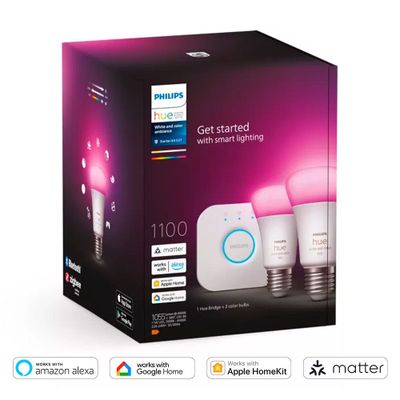 Imagen 2 del producto Kit 2 Ampolletas E27 Color + 1 Bridge