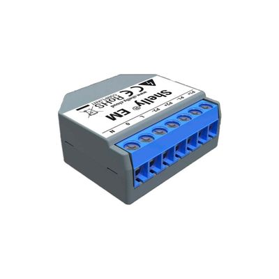 Medidor de Consumo y control de Contactor EM