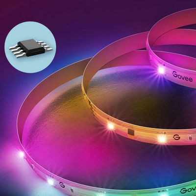 Imagen 2 del producto Tira Led RGBIC WiFi + Bluetooth de 10 Mts