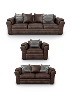 Living 8 Cuerpos 4+3+1 XL Versión Premium Grandón Envejecido