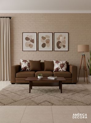 Imagen 2 del producto Sofá 4 Cuerpos XL Con Resorte Estructural Palazzo Chenille