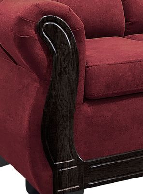 Imagen 2 del producto Living Con Respaldo Confortable 6 Personas Taurus 3+2+1 Chenille