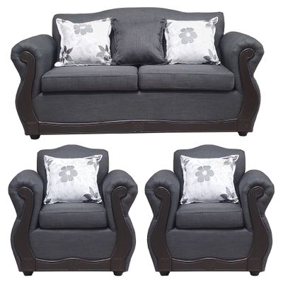 Living Con Resorte Estructural 5 Cuerpos 3+1+1 Gran Santi