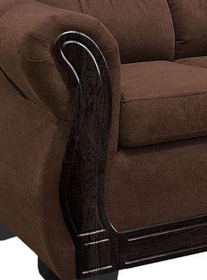 Imagen 2 del producto Living Con Respaldo Confortable 5 Personas Taurus 3+1+1 Chenille