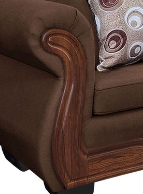 Imagen 2 del producto Sofá Con Resorte Estructural 4 Cuerpos Búfalo Chenille X