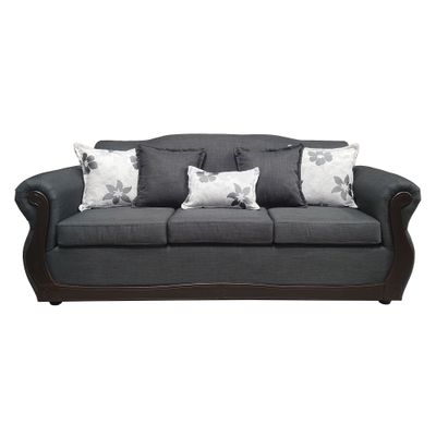 Sofá Con Resorte Estructural 4 Cuerpos Gran Santi