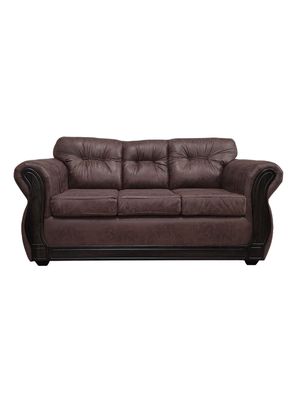 Sofá Con Respaldo Confortable 3 Personas Taurus Envejecido