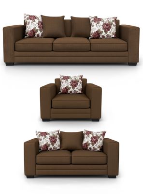 Living 8 Cuerpos 4+3+1 XL Con Resorte Estructural Palazzo Chenille