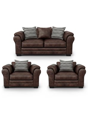 Living 5 Cuerpos 3+1+1 XL Versión Premium Grandón Envejecido