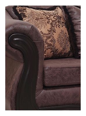 Imagen 2 del producto Living Con Resorte Estructural 7 Cuerpos 4+3 Grand Búfalo Envejecido Versión PREMIUM