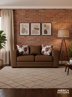 Imagen 2 del producto Sofá 3 Cuerpos XL Con Resorte Estructural Palazzo Chenille