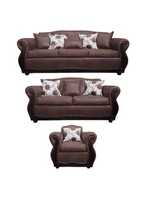 Living Con Resorte Estructural 8 Cuerpos 4+3+1 Grand Santi Envejecido