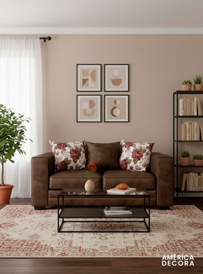 Imagen 2 del producto Sofá 3 Cuerpos XL Con Resorte Estructural Palazzo Envejecido