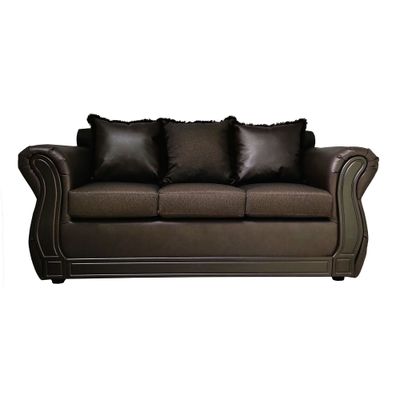 Imagen 1 del producto Sofá Con Resorte Estructural 3 Cuerpos Castilla Late