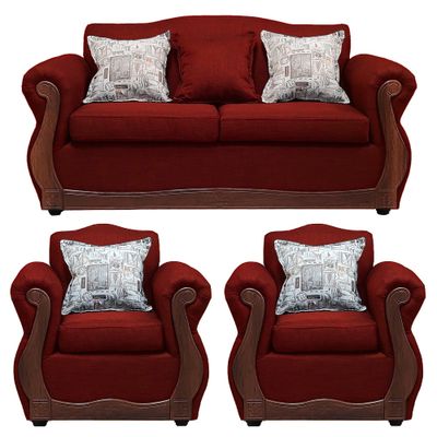 Living Con Resorte Estructural 5 Cuerpos 3+1+1 Gran Santi X