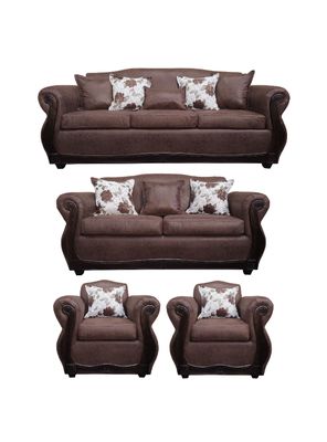 Living Con Resorte Estructural 9 Cuerpos 4+3+1+1 Grand Santi Envejecido